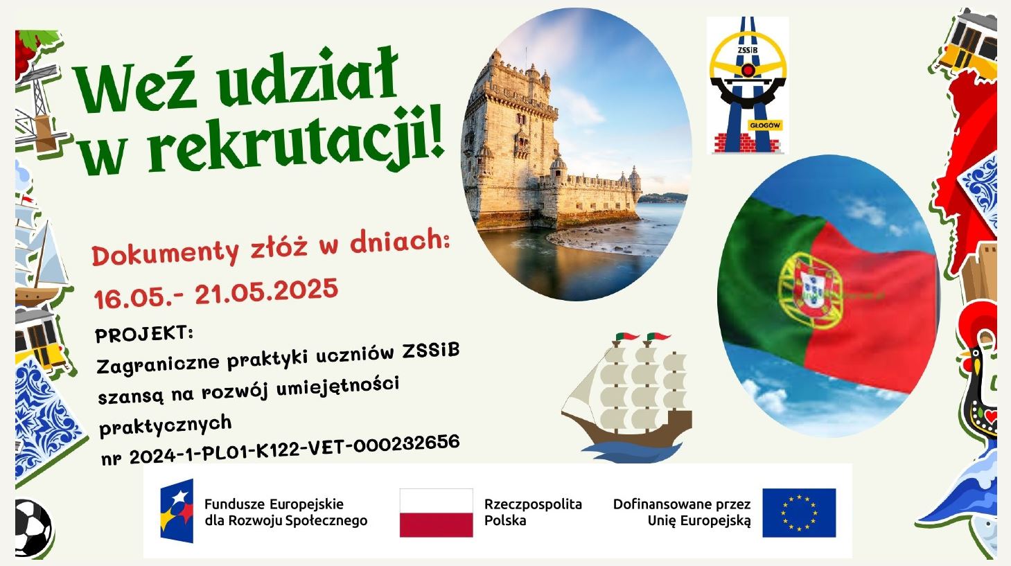 Plakat informacyjny o projekcie